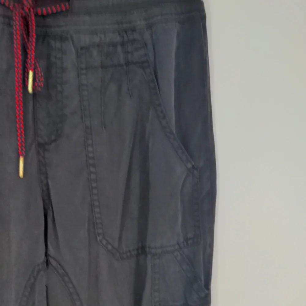 Anthropologie Women's The Nomad High Rise Jogger Size Extra Small Charcoal Boho - Picture 7 of 15